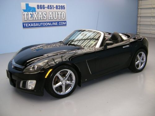 We finance!!!  2007 saturn sky redline turbo convertible leather texas auto