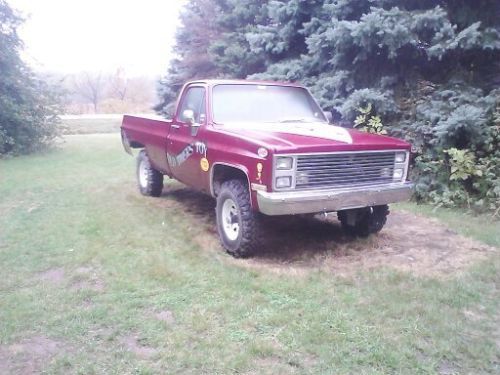 1982 chevy 4x4 mud race truck parts truck