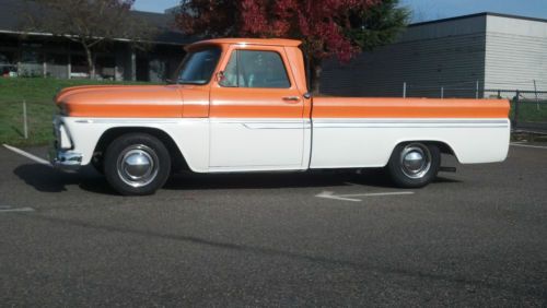 1966 chevy c-10 dropped traditional so-cal hot rod style resto mod
