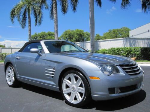 Florida low 47k crossfire roadster limited leather navi heated super nice!