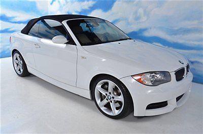 2008 bmw 1 series 135i convertible turbocharged! low miles! automatic! 300hp!