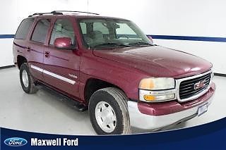 04 yukon 4x2, 4.8l v8, cloth, 3rd row, towing, clean 1 owner, we finance!