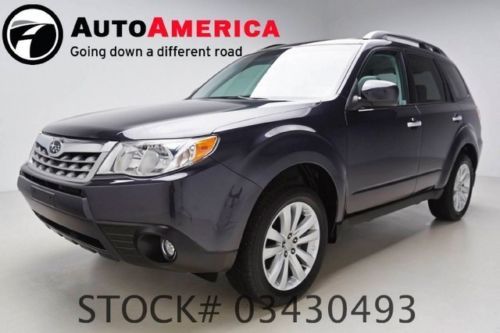 11k one 1 owner low miles 2012 subaru forester 2.5x limited awd leather