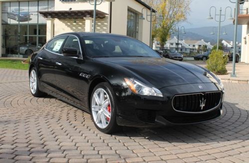 Quattroporte s q4 twin turbo awd full new car warranty call now and buy today