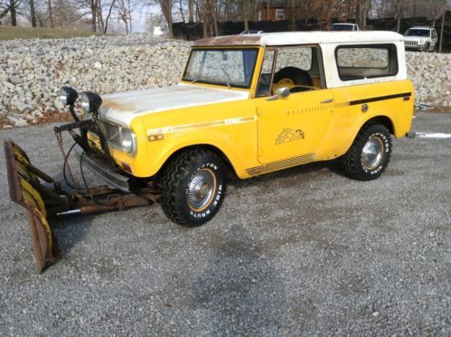 1971 scout snow star