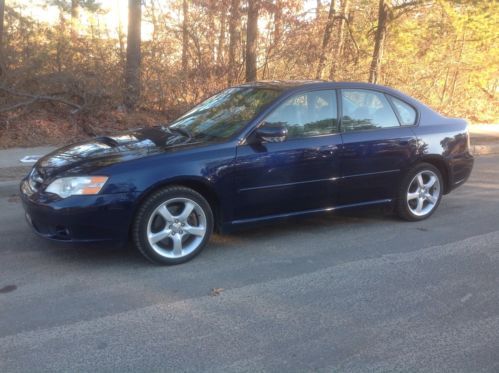 2006 subaru legacy gt limited turbo awd 5 speed 1 owner clean carfax no reserve!
