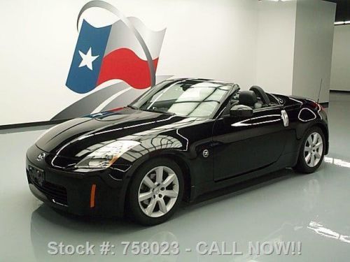 2005 nissan 350z touring roadster 6-spd htd leather 52k texas direct auto