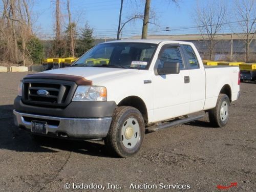 2007 ford f-150 4x4 extended cab pickup truck v-8 a/t cold a/c power windows
