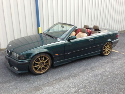 1998 bmw m3 base convertible 2-door 3.2l customized, must sell, no reserve!