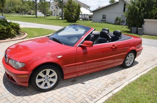 2005 bmw 325ci convertible 2-door 2.5l