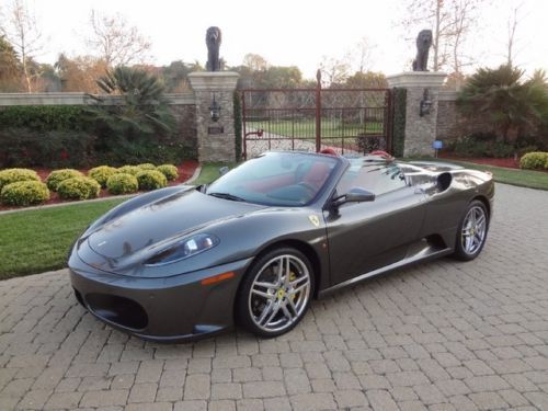 2007 ferrari f430 spider* 1 owner* only 3500 miles* hifi sys* just serviced*