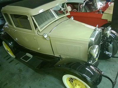 1930 ford model a deluxe total restoration better than new flat head 4 cyl 3spee