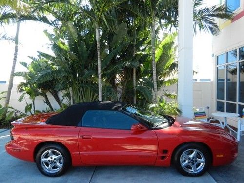 2000 pontiac firebird convertible 45,823 miles 2-owner!!