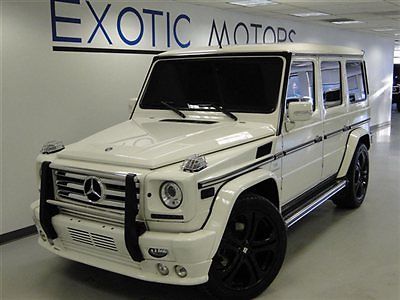 2010 mercedes g55 amg!! pioneer-nav rear-cam pdc a/c&amp;htd-sts brabus-kit 22whls!!