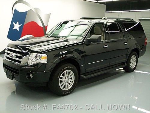 2012 ford expedition el 8-pass third row sunroof 34k mi texas direct auto