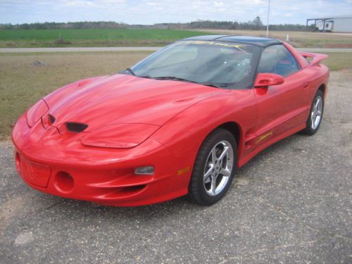 1999 Pontiac Firehawk RED Six Speed 33000 Miles, image 2