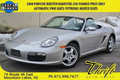 2008 porsche boxster roadster-25k-automatic-pwr seats-tiptronic-heated seats