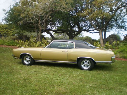 1970 chevy monte carlo 2 owner numbers matching car all original solid car