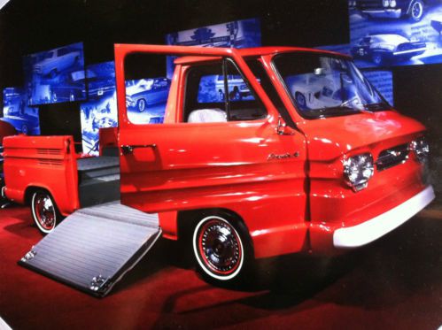 1961 corvair 95 rampside pickup truck - parade ready!!!