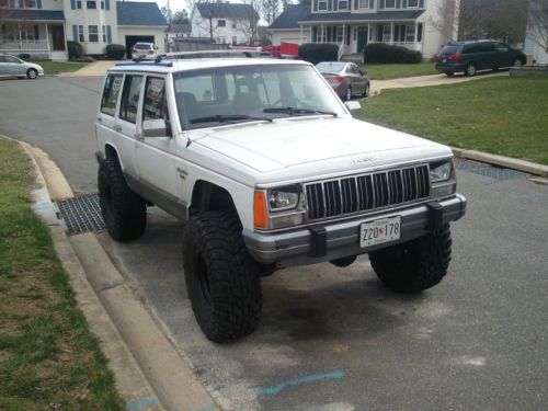 1992 jeep cherokee lifted 4x4