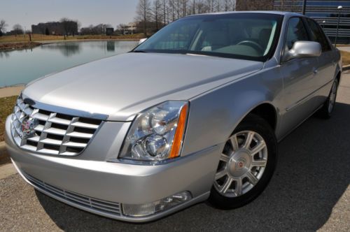 2010 cadillac dts , no reserve, leather/power/salvage/rebuilt