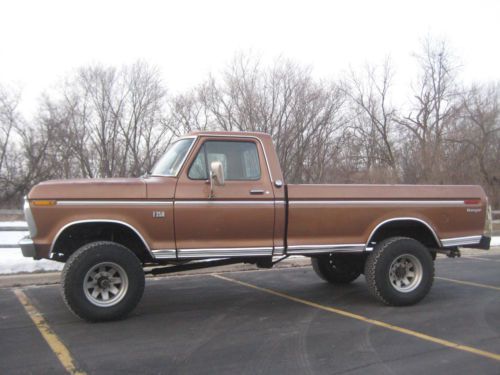 1975 ford f250 high boy ranger package
