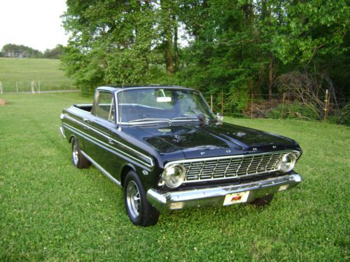 1964 ford falcon ranchero truck 289 hp 4 spd od ac ps f disk brakes