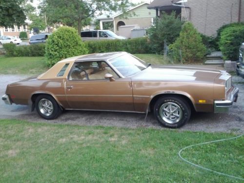 1976 cutlass supreme 350 rocket - needs work