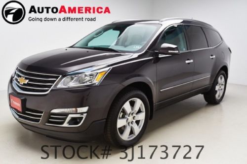 2014 chevy traverse ltz 100 miles vent leather nav rearcam sunroof clean carfax