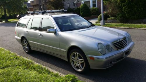 2000 mercedes-benz e320 wagon 4matic 7 seats 2 sets wheels and 16&#034; 18&#034; tires