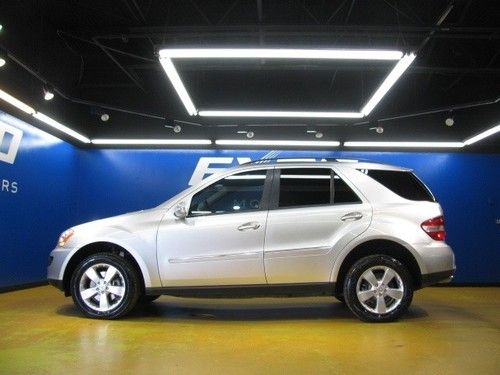 Mercedes-benz ml500 4-matic navigation sunroof heated seats auxiliary roof rack