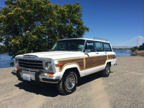 1989 jeep grand wagoneer 4x4 no reserve!! must see