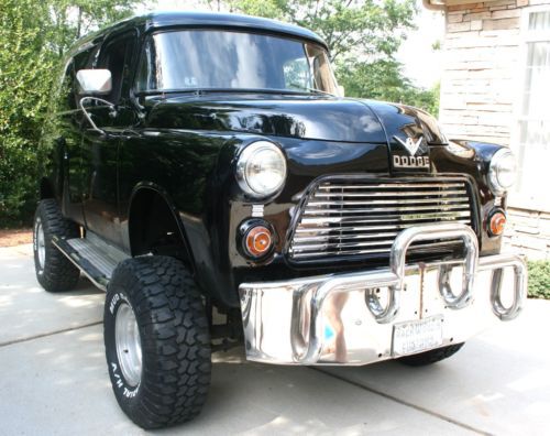 Buy New 1955 Dodge Panel Van Power Wagon Town Panel 4x4 Classic
