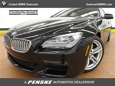 650i gran coupe 6 series low miles 4 dr sedan automatic gasoline 4.4l 8 cyl blac
