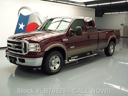 2005 ford f-250 ext cab diesel automatic side steps 33k texas direct auto