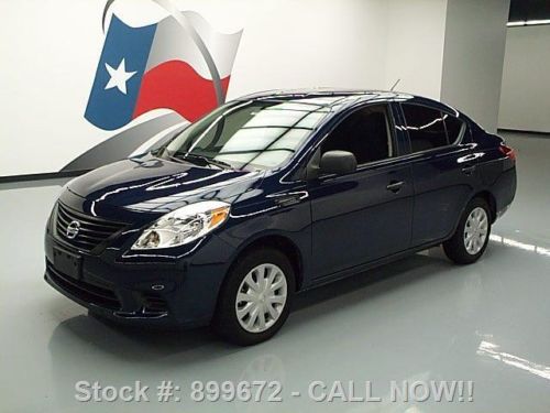 2012 nissan versa 1.6 s sedan automatic cd audio 28k mi texas direct auto