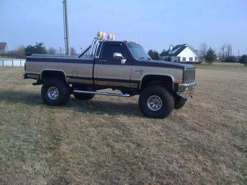 1982 chevy 1500 4x4 lifted 572 motor