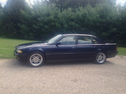 2001 bmw 7 series 740il sport package, one owner, 67,800 miles, m wheels