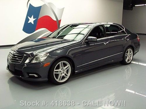 2011 mercedes-benz e550 sport 4matic awd p2 sunroof nav texas direct auto