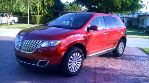 Lincoln mkx 2014 4k miles! clean title, no reserve! (ford honda toyota chevy)