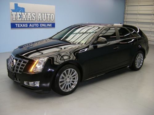 We finance!! 2012 cadillac cts awd performance wagon bose 19k mile texas auto