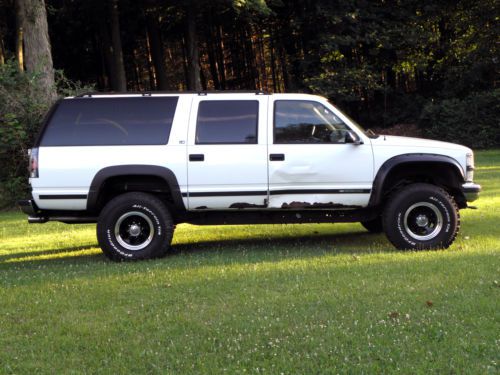 Chevy 5 7 Vortec Engine For Sale >> Find used 1998 Chevrolet K2500 Suburban - 4x4 - 7.4L Vortec 454 - Lift - 35's (Needs Work) in ... Chevy 5 7 Vortec Engine For Sale >> Find used 1998 Chevrolet K2500 Suburban - 4x4 - 7.4L Vortec 454 - Lift - 35's (Needs Work) in ...