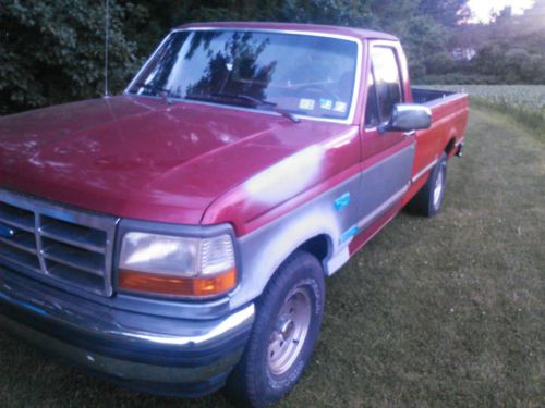 1995 ford f-150 xl standard cab pickup 2-door 5.0l