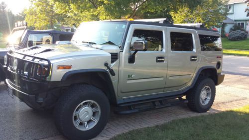 03 hummer h2,  luxury edtn, only 85k miles, clean carfax very well optioned rare