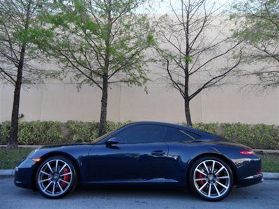 2012 porsche 911 carrera s dark blue metallic