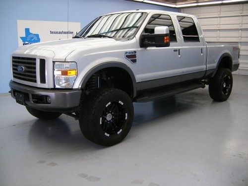 We finance!!!  2008 ford f-250 fx4 powerstroke diesel auto lift heated seats tow