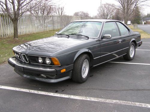 1987 bmw 635csi very clean looks great