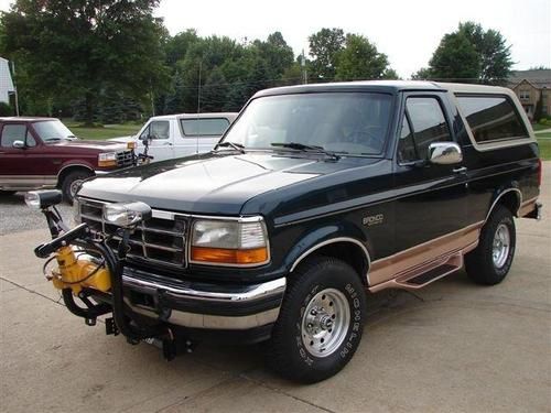 1995 ford bronco eddie bauer sport utility 2-door 5.8l