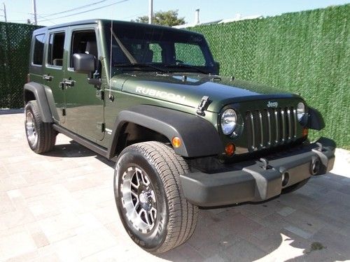08 rubicon unlimited 4x4 4wd hard top automatic very clean beautiful 4dr 4 door