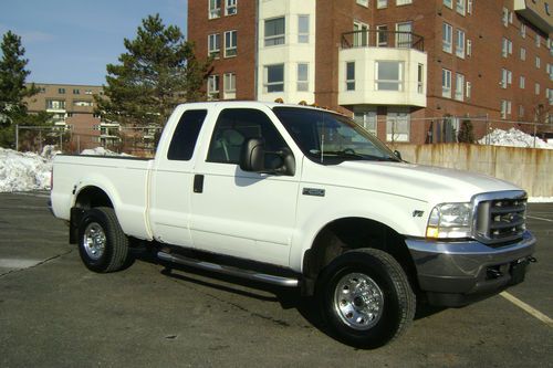 2002 ford f-250 xlt extended cab pickup triton v8 auto 4x4 no reserve!!